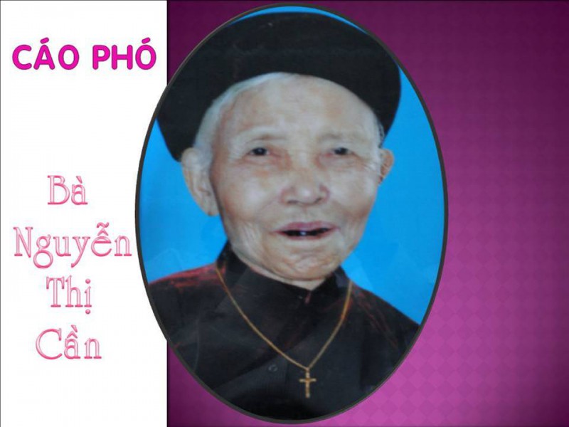 Cáo Phó Bà Cố Anna Nguyễn Thị Cần