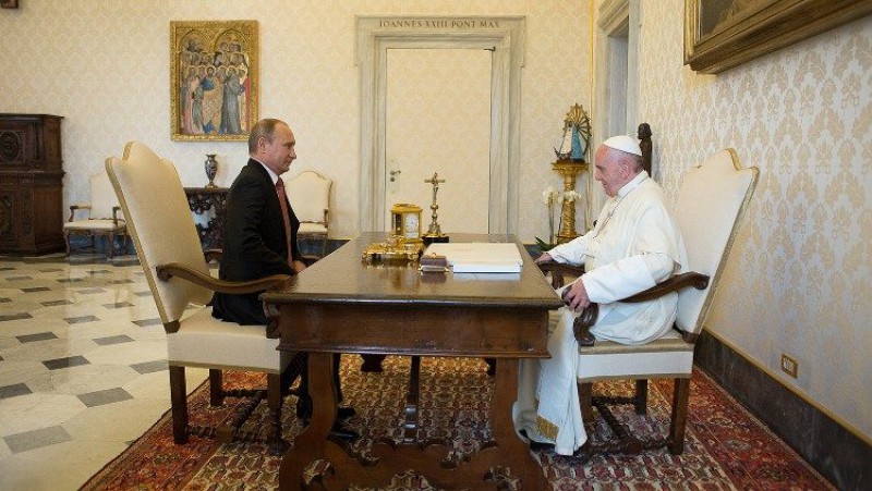 Đức Giáo Hoàng tiếp kiến Tổng thống Nga