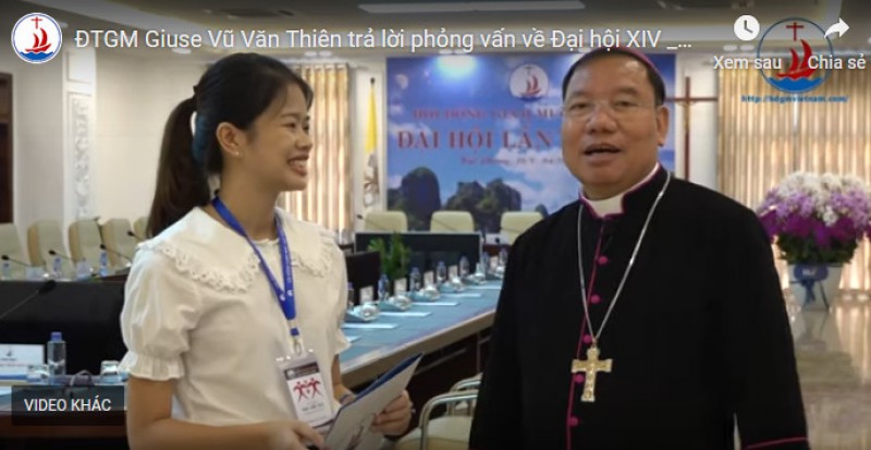 Phỏng vấn Đức Tổng Giám mục Giuse Vũ Văn Thiên về Đại hội XIV Hội đồng Giám mục Việt Nam
