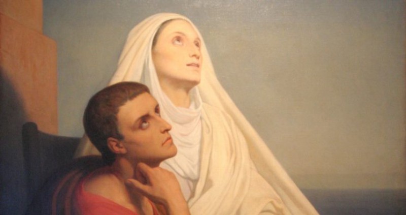Thánh Mônica, nước mắt của người mẹ cho đứa con bị hư