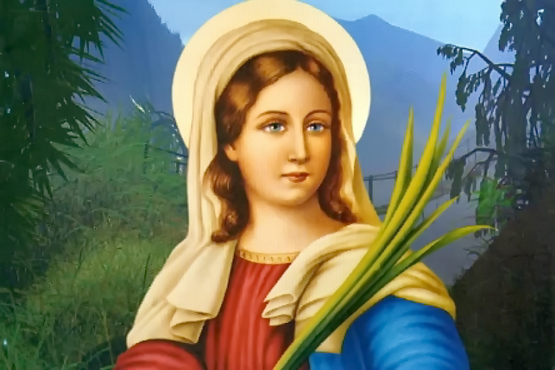 Thánh nữ Lucia - Bổn mạng toán 1 Hiền Mẫu giáo họ Vinh Sơn