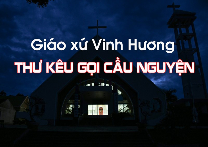 Vinh Hương - Thư kêu gọi cầu nguyện
