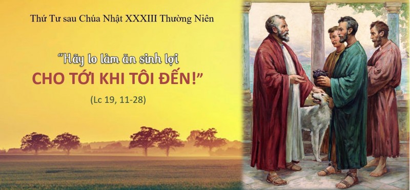 Thứ tư, sau Chúa nhật XXXIII Thường niên B