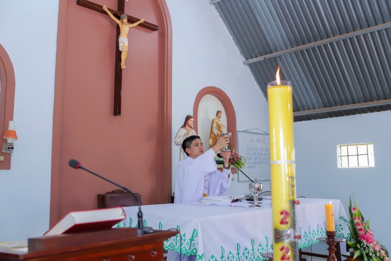 Hình ảnh Lễ Phục Sinh tại giáo họ Đức Bình