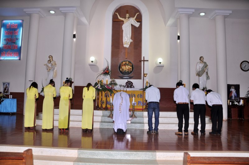 Lễ thánh Phanxicô Trần Văn Trung – bổn mạng cộng đoàn thanh niên giáo xứ