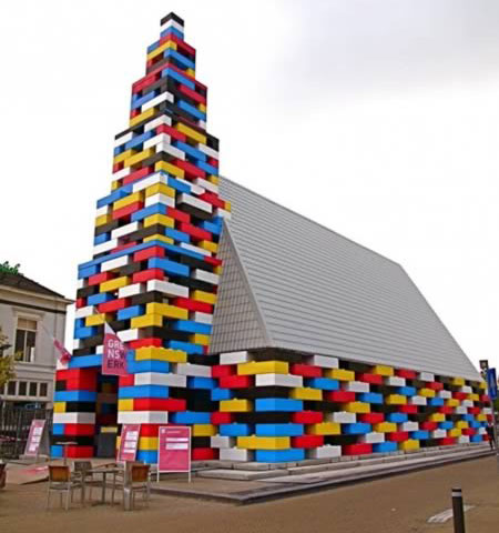 1. Nhà thờ Lego (Hà Lan)