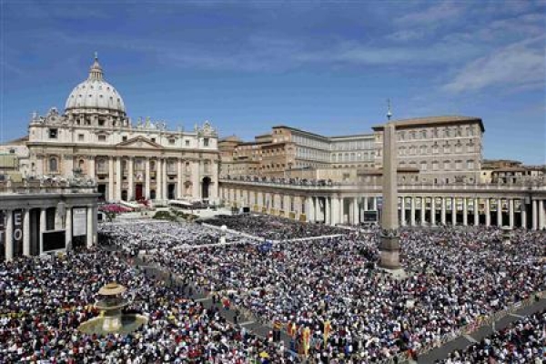 Con số người Công Giáo gia tăng trên thế giới