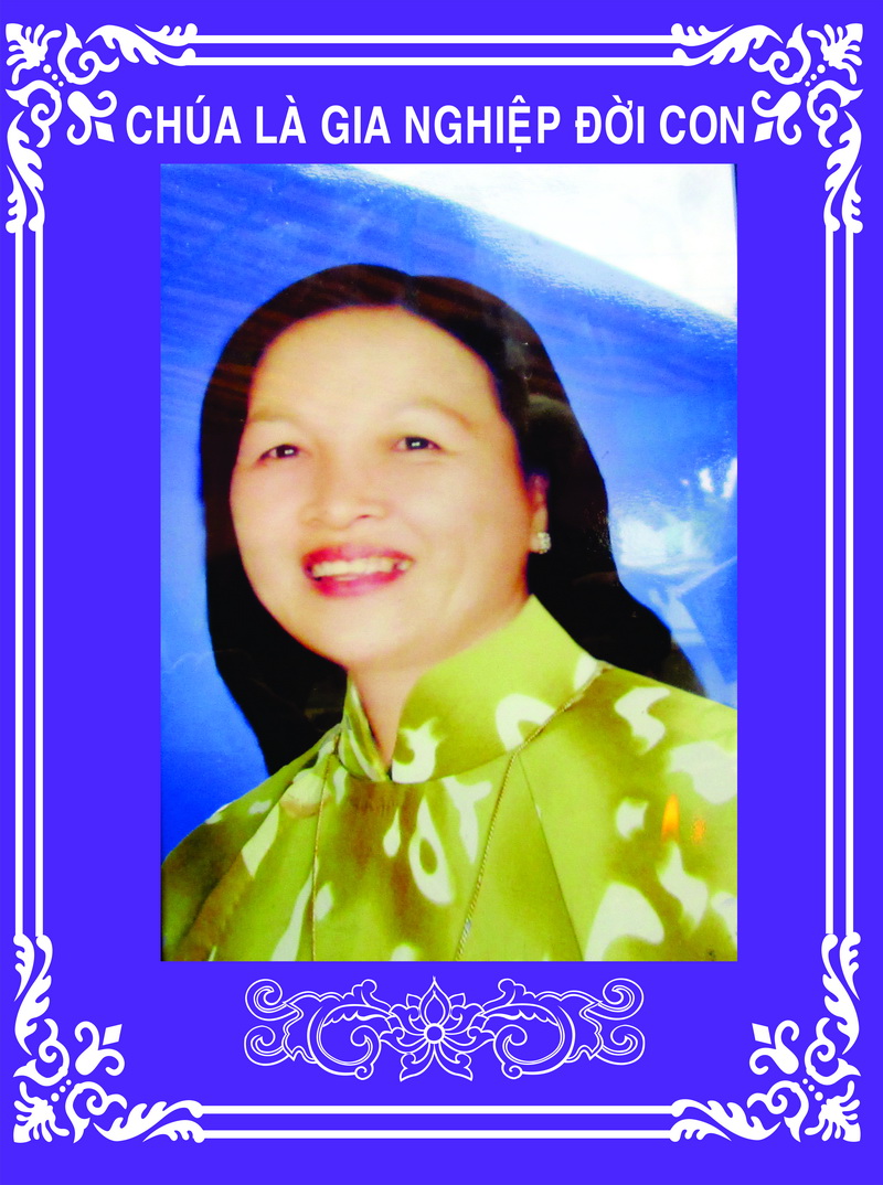 Cáo phó: Bà Têrêxa Trịnh Thị Tiến