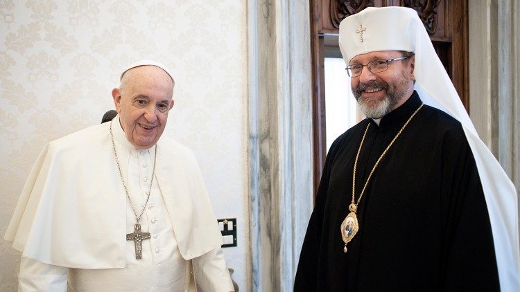ĐTC nói với lãnh đạo Công giáo Ucraina: “Tôi sẽ làm mọi thứ tôi có thể để giúp chấm dứt xung đột”