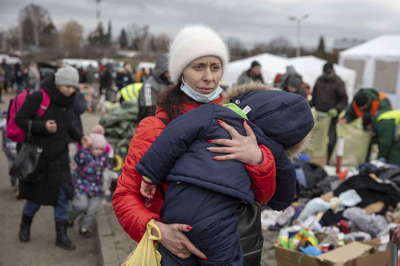 Nước mắt người tị nạn Ukraina