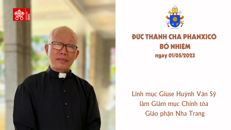 Bổ nhiệm Giám mục chính toà Gp. Nha Trang