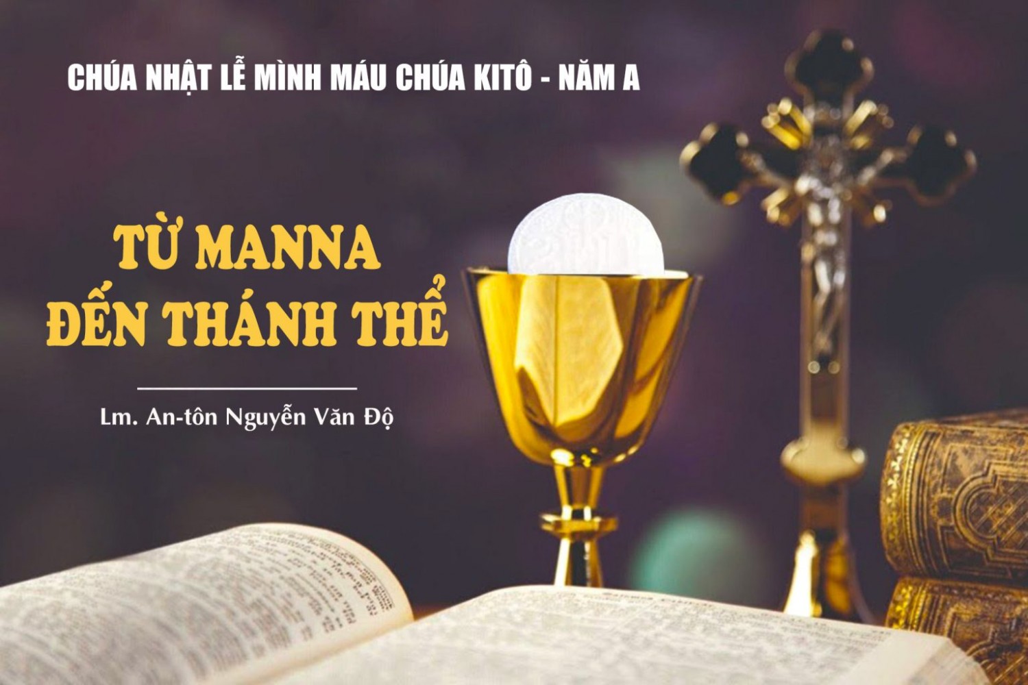 Từ Manna đến Thánh Thể – Lễ Mình Máu Thánh Chúa – Năm A