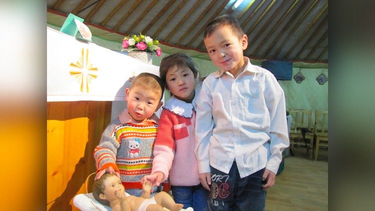 Trẻ em Mông Cổ