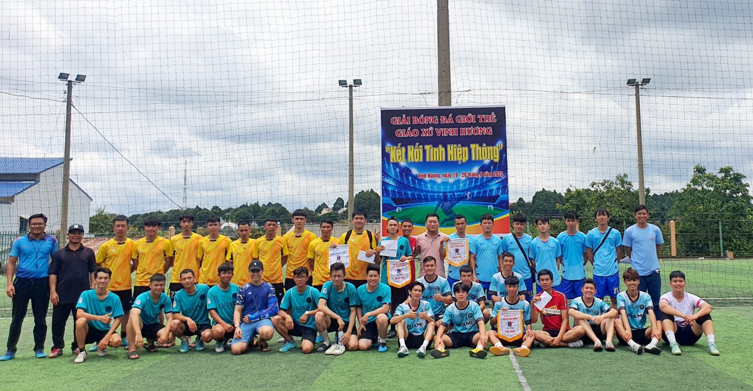 Giải bóng đá Giới trẻ giáo xứ "Kết Nối Tình Hiệp Thông"