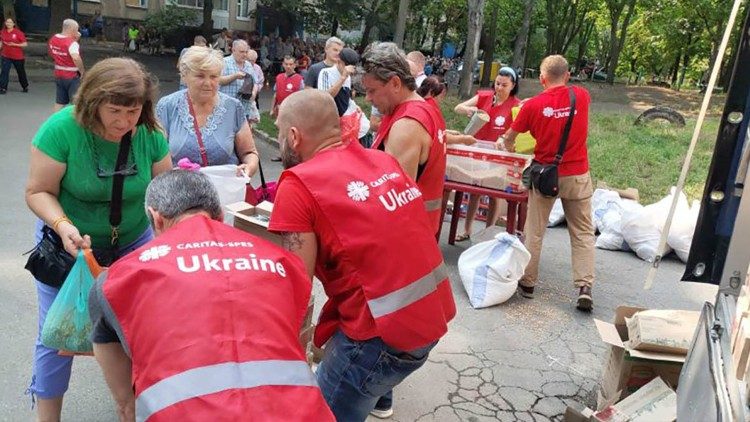 Caritas Ucraina đang giúp đỡ người dân