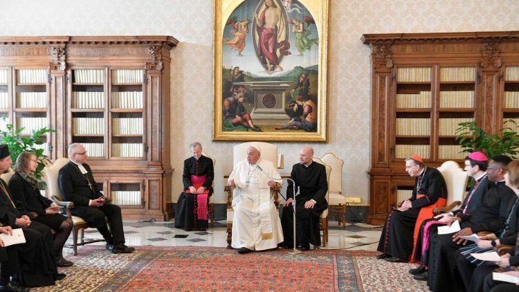Đức Thánh Cha tiếp Phái đoàn đại kết Phần Lan  (Vatican Media)