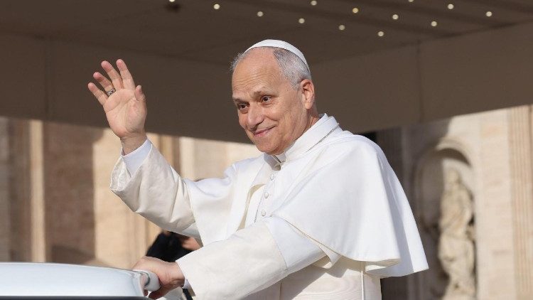 Đức Thánh Cha Lêô XIV trong Buổi tiếp kiến chung tại Quãng trường Thánh Phêrô, ngày 20.12.2025.