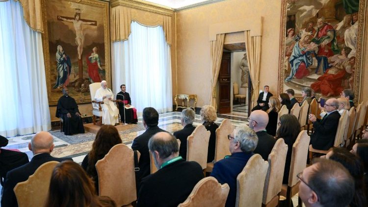 Đức Thánh Cha tiếp các tham dự viên hội nghị “Trí tuệ nhân tạo và việc chăm sóc Ngôi nhà chung”