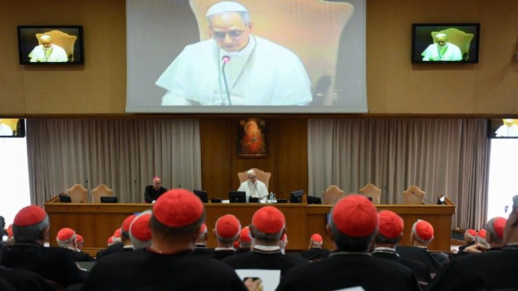 Đức Thánh Cha Lêô XIV gặp gỡ Hồng y đoàn sau khi được bầu làm Giáo hoàng