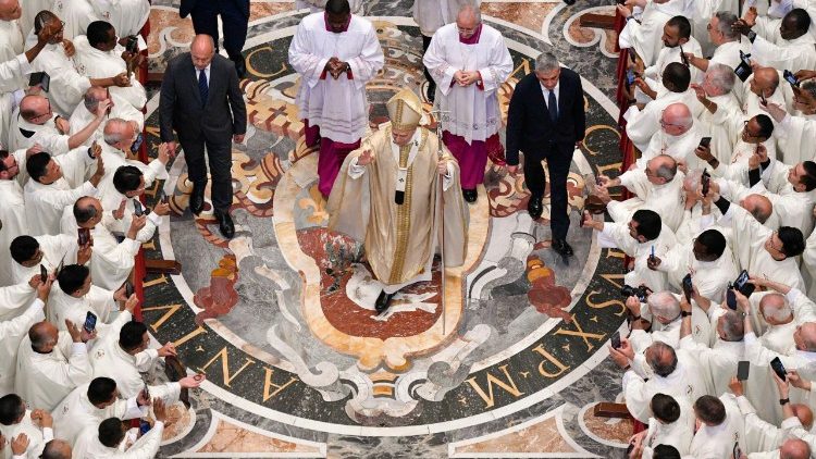 Đức Thánh Cha Lêô trong Thánh lễ truyền chức linh mục (27/06/2025)