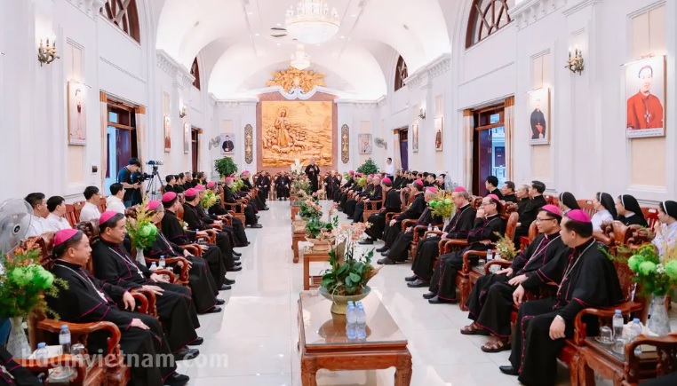 Các Đức Giám mục quy tụ về Toà giám mục Thái Bình, khởi đầu Hội nghị thường niên kỳ II năm 2026