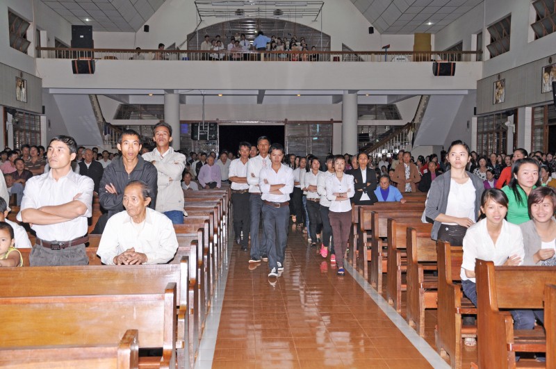 Học sinh - Sinh viên giáo xứ mừng Lễ Bổn mạng