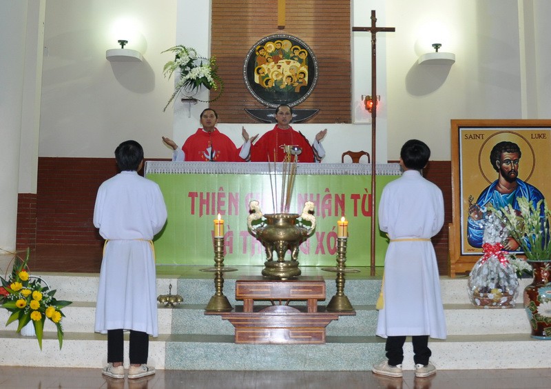 Lễ thánh Luca - Bổn mạng giới gia trưởng giáo họ Thanh Tân