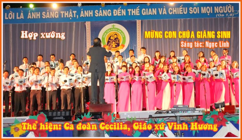 Ca Đoàn Vinh Hương - Hợp xướng Mừng Con Chúa Giáng Sinh