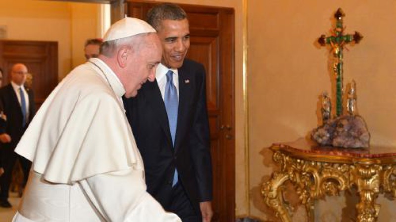 Tổng thống Obama gặp Đức giáo hoàng Phanxicô