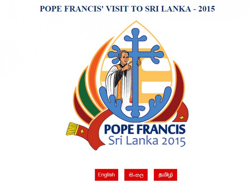 Trang mạng về chuyến viếng thăm Sri Lanka của Đức Giáo Hoàng