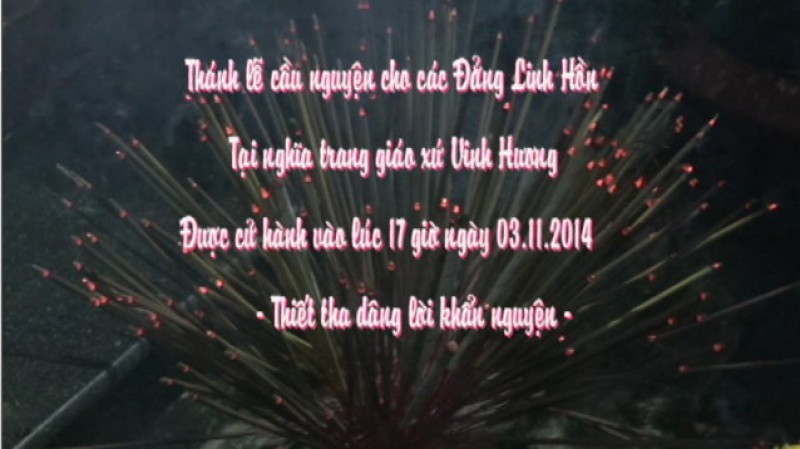 Video: Thánh lễ tại nghĩa trang Vinh Hương