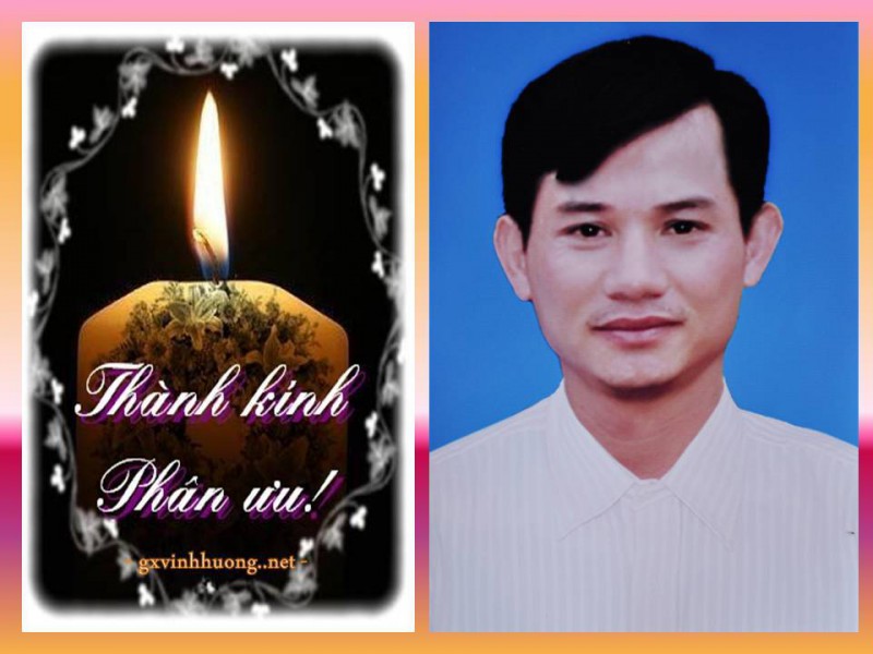 Cáo phó: Anh Gioakim Nguyễn Ngọc Hoàng