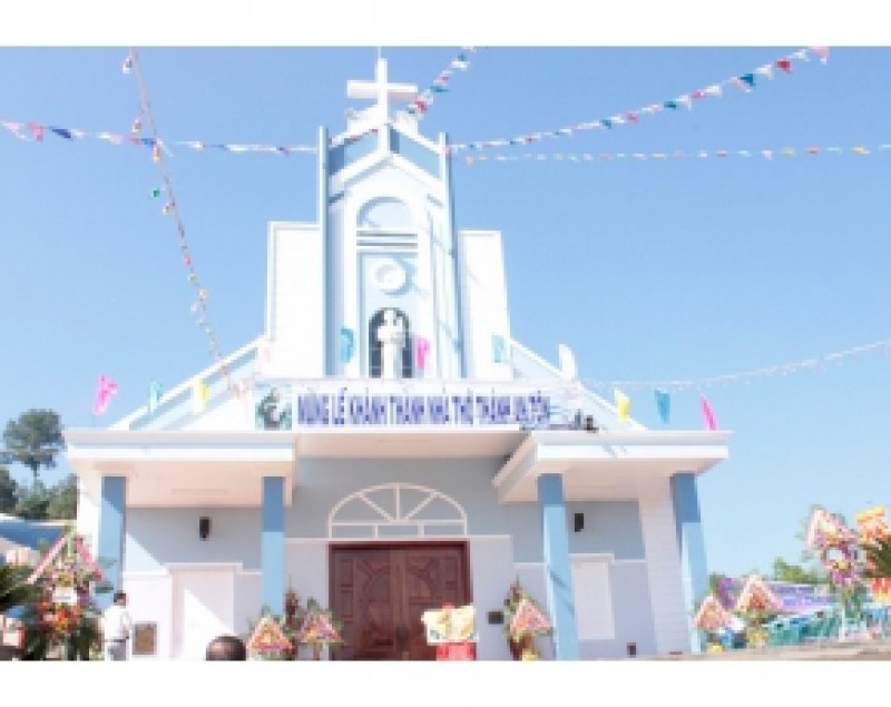 Thánh lễ khánh thành nhà thờ giáo họ Nam Xuân - Giáo xứ Quảng Đà