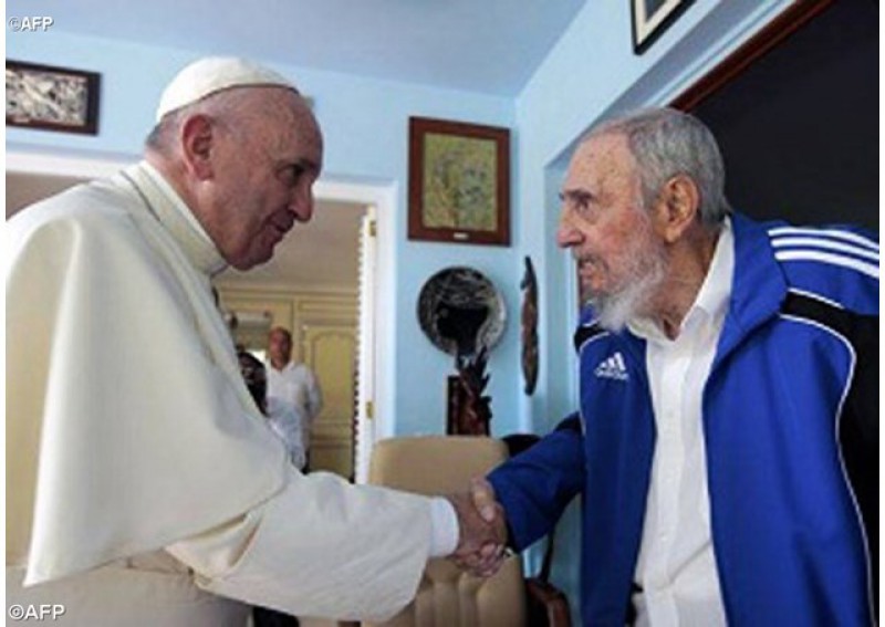 Đức Thánh Cha Phanxicô gặp gỡ cựu Chủ tịch Fidel Castro