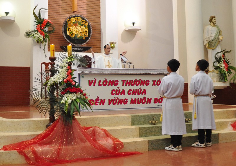 Vinh Hương - Thánh lễ mừng thọ cụ bà Anna Lê Thị Niên