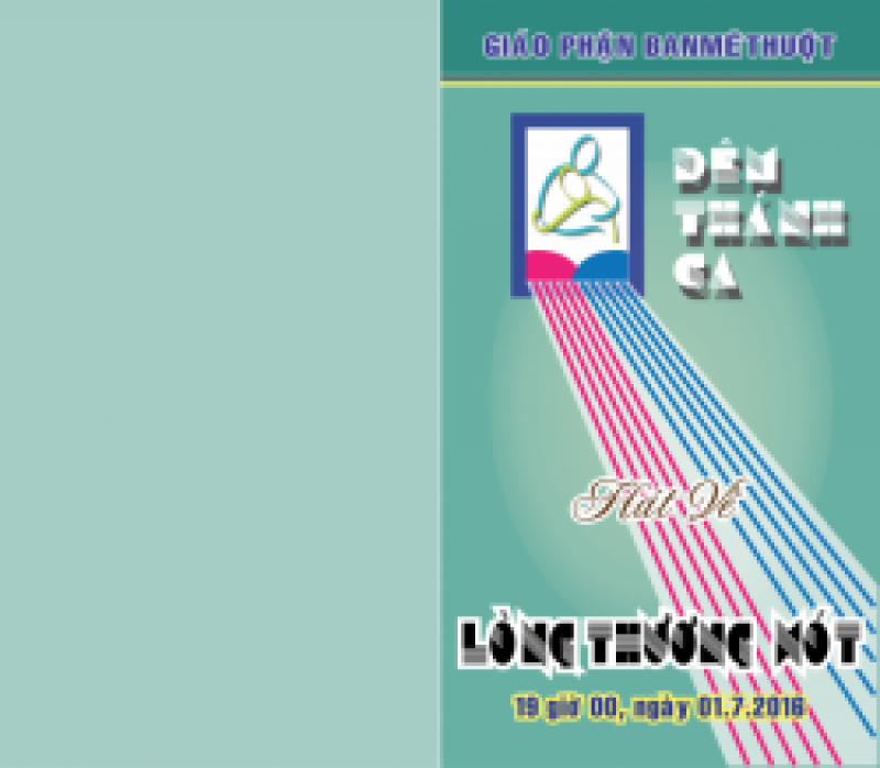 Thư mời: Đêm thánh ca Hát Về Lòng Thương Xót