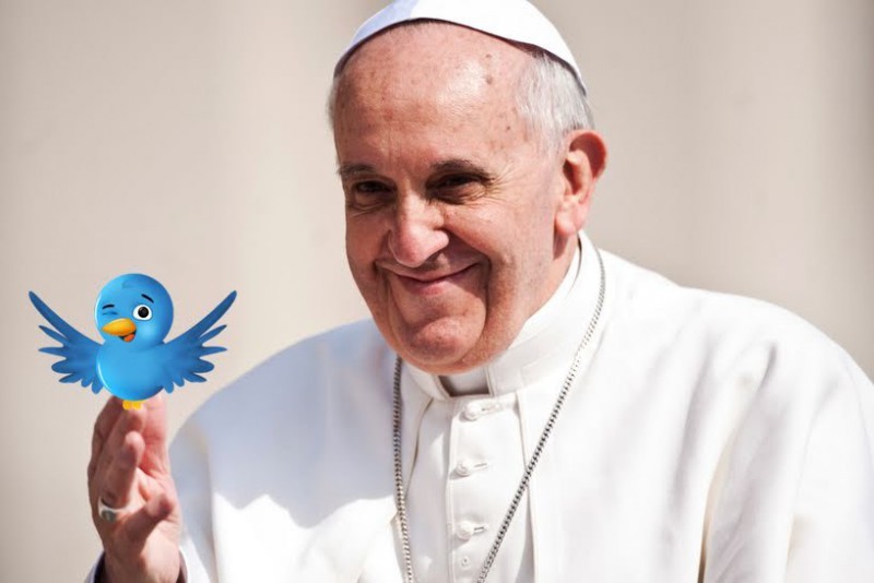 Tài khoản Twitter của Đức Giáo hoàng có hơn 30 triệu người theo