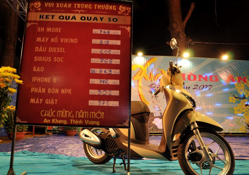 Kết quả Vui Xuân trúng thưởng