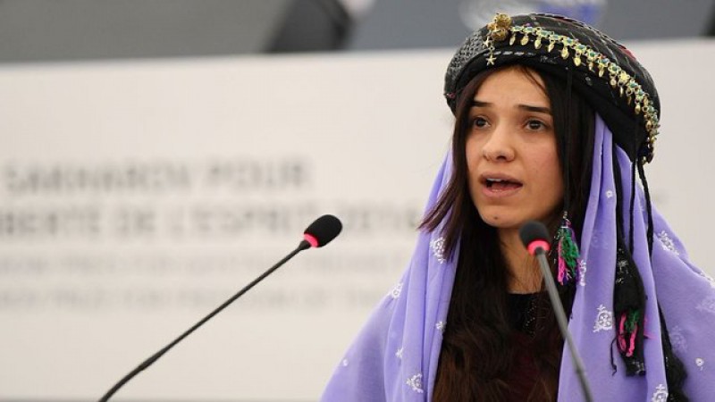 Cô Nadia Murad sẽ tặng tiền thưởng giải Nobel Hòa bình cho nạn nhân bị lạm dụng tình dục