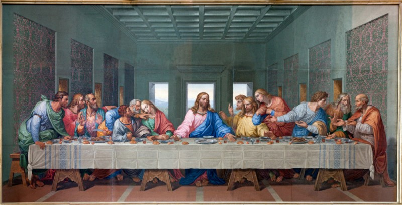 Bức tranh khảm Bữa Tiệc Ly của Leonardo da Vinci
