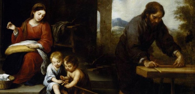 Thánh Giuse lao động để chăm sóc gia đình