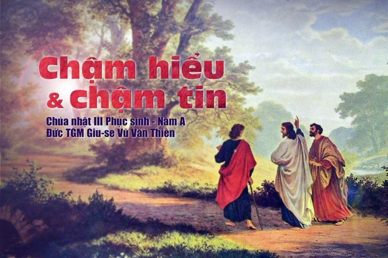 Chậm hiểu và chậm tin – Chúa nhật III Phục sinh – Năm A