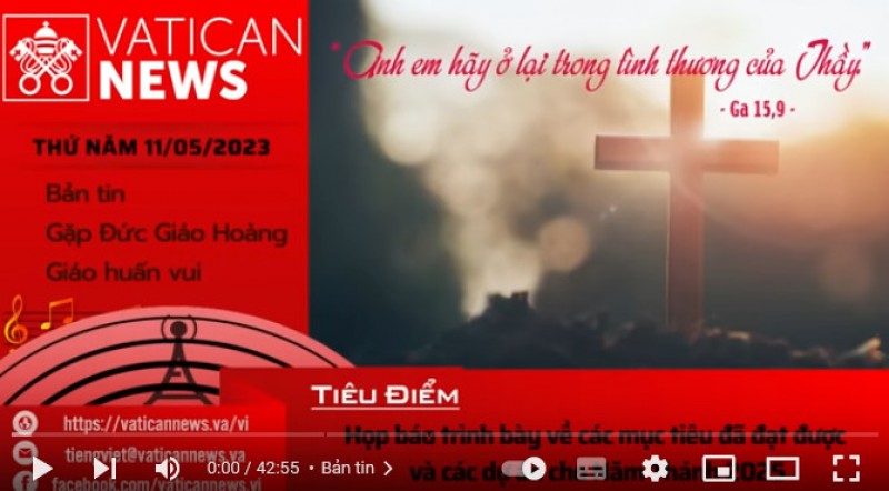 Radio thứ Năm 11/05/2023 - Vatican News Tiếng Việt
