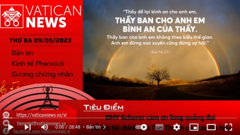 Radio thứ Ba 09/05/2023 - Vatican News Tiếng Việt