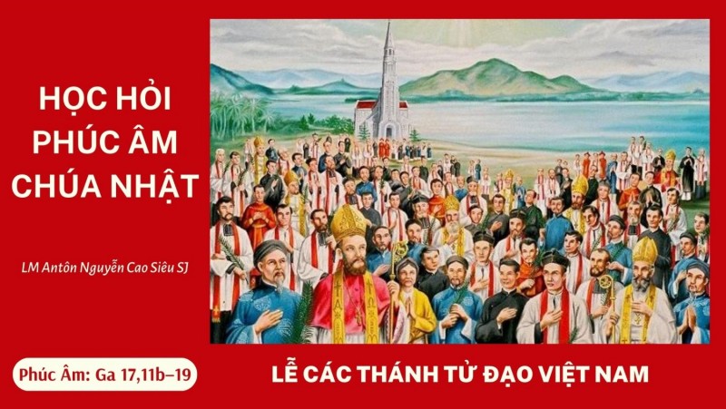 Học hỏi Phúc âm lễ Các Thánh Tử Đạo Việt Nam