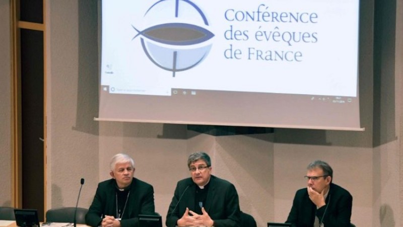 Hội đồng Giám mục Pháp trong khóa họp tại Lộ Đức (11/2019)  (AFP or licensors)