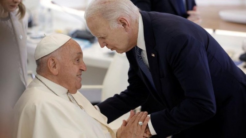 Tổng thống Biden gặp Đức Thánh Cha tại hội nghị G7 ở Ý ngày 14/6/2024