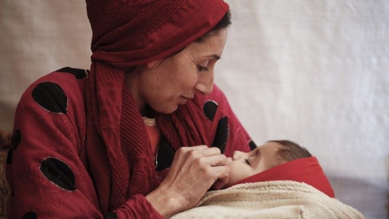 Một bà mẹ người Syria