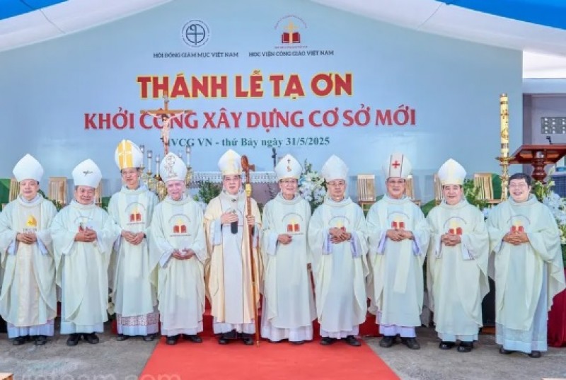 Học viện Công giáo Việt Nam: Thánh lễ tạ ơn khởi công xây dựng cơ sở mới