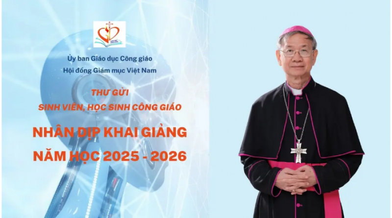 Thư gởi Sinh viên, Học sinh Công giáo nhân dịp khai giảng năm học 2025-2026